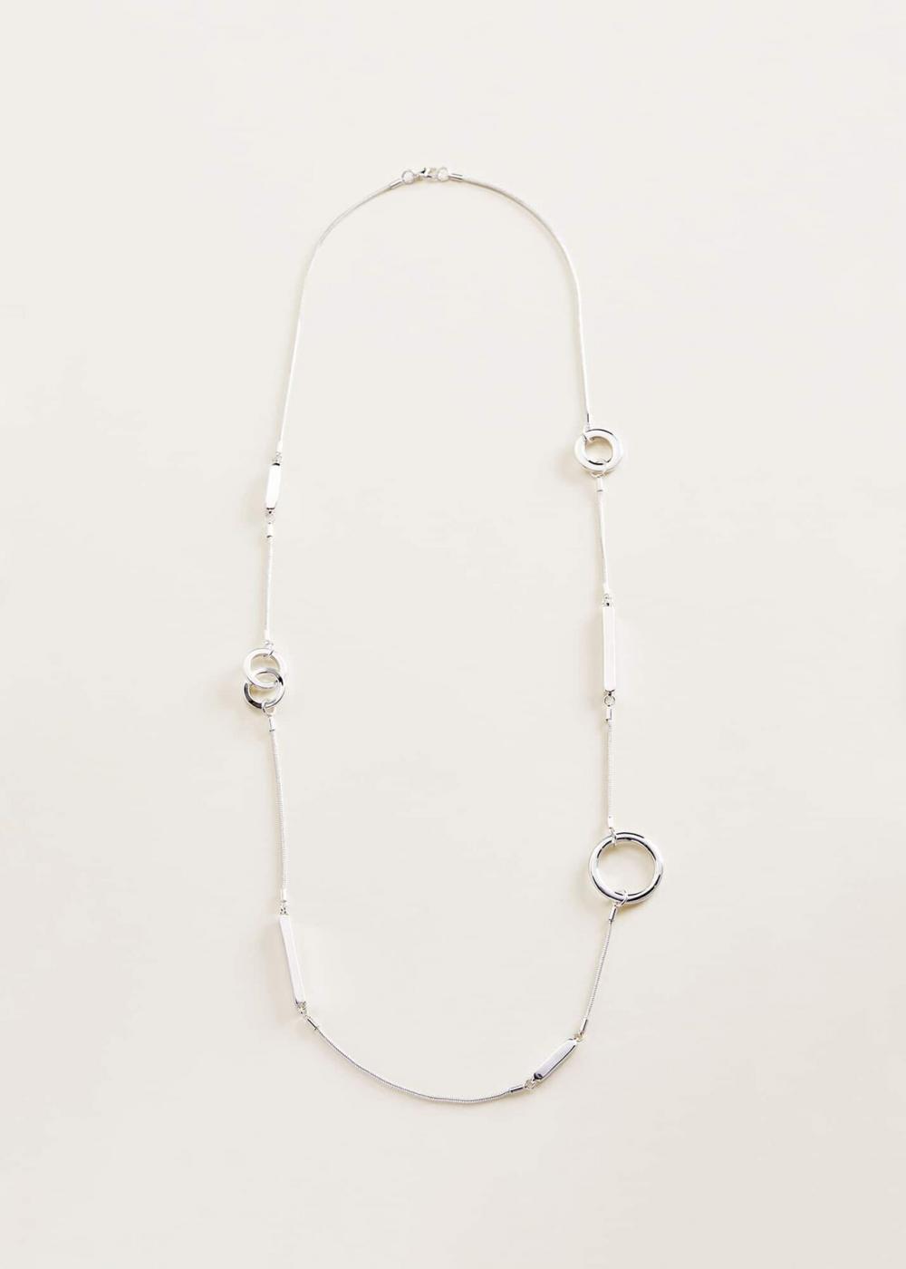 Shirlie Multi-Link Chain Necklace Silver | Phase Eight Womens Jewellery